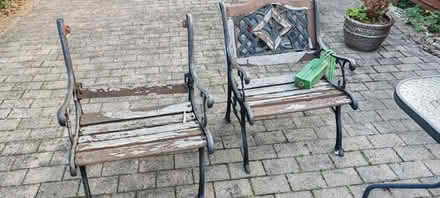 Photo of free Wrought iron chairs (Garden village. HU8) #1