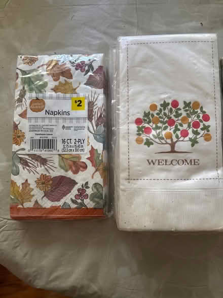 Photo of free Paper napkins (Ossining) #1
