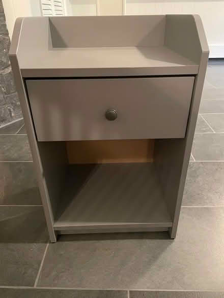 Photo of free Cute Little Gray Nightstand (Thornwood, NY) #1
