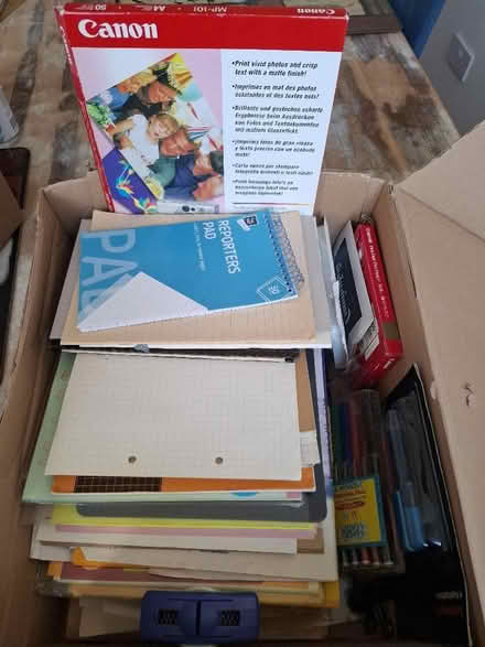 Photo of free Box of stationery (New Marston OX3) #1