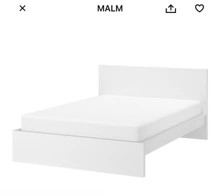 Photo of free IKEA MALM double bed frame (LU5) #1