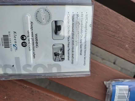 Photo of free Magnetic wristband to hold screws, nails etc (California DE22) #2