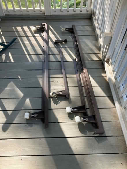 Photo of free Metal bed frame (Andover) #1
