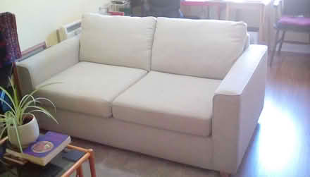 Photo of free comfy modern sofa good condition (Worthing, BN14) #1