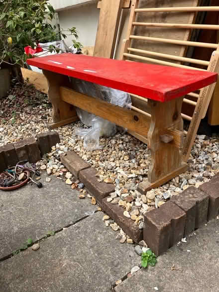 Photo of free Wooden bench (Upper Holloway N19) #1