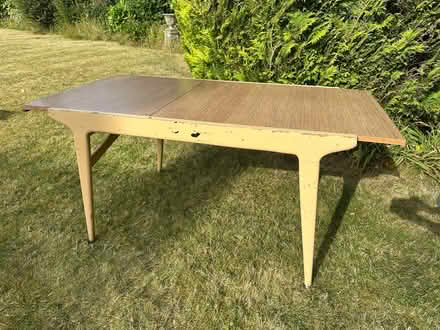 Photo of free Wooden extendable table (Knotty Green HP9) #2