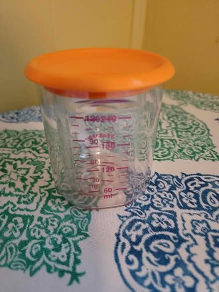 Photo of free 2 Orange Beaba Jars (West 7th) #3
