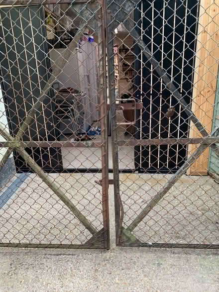 Photo of free Large metal double gates (Letchworth SG6) #2