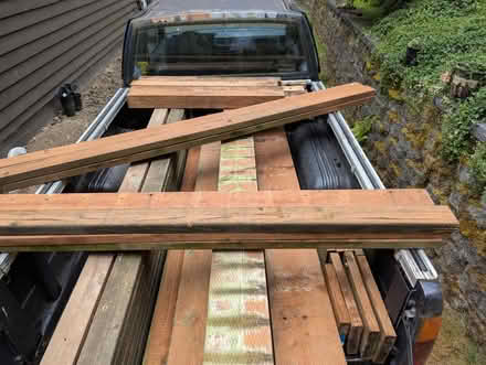Photo of free Treated Wood from Demo'd Deck (Bothell near Canyon Park.) #4