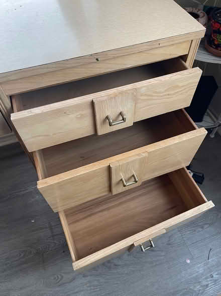 Photo of free Wood desk (East Dallas) #2