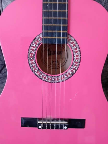Photo of free Pink guitar (Royals area NN16) #1