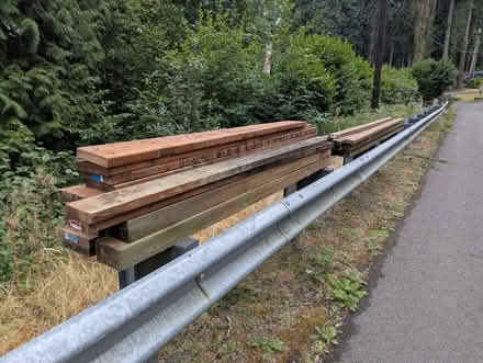 Photo of free Treated Wood from Demo'd Deck (Bothell near Canyon Park.) #1