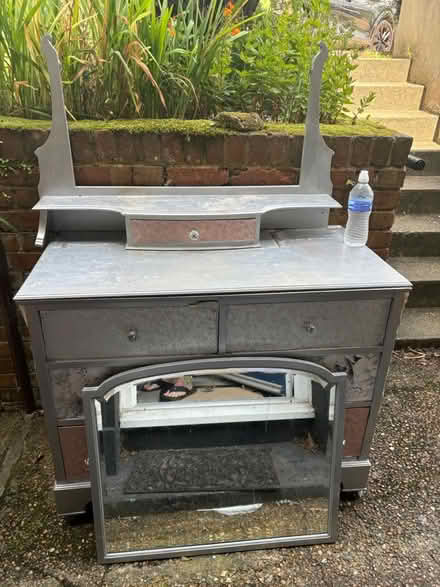 Photo of free Dressing table and mirror #2 (Patcham) #1