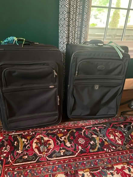 Photo of free Two large soft side suitcases (Bexley) #1