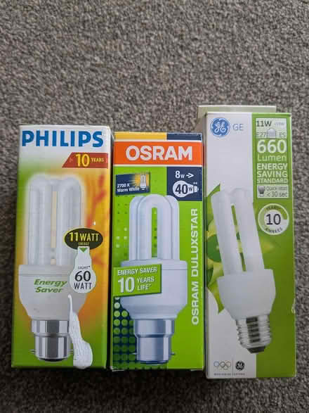 Photo of free Energy saving bulbs (not LED) (Gosport PO12) #1
