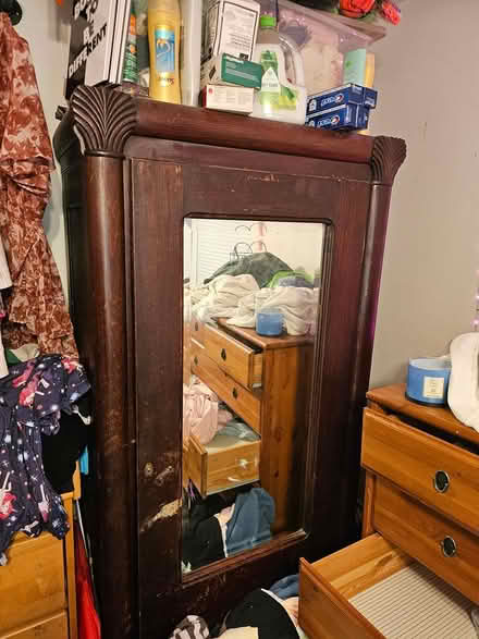 Photo of free Antique Armour Wardrobe (Severn MD) #1