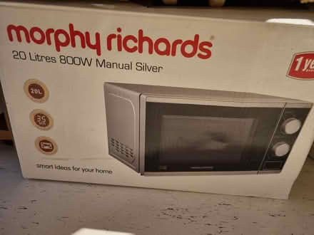 Photo of free Faulty Microwave Morphy Richards (SE20) #1