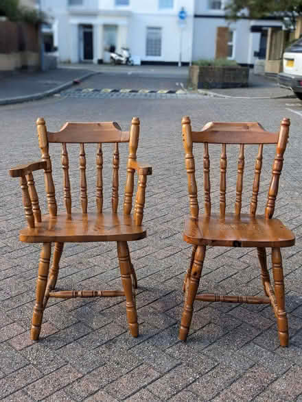 Photo of free Set of Wooden Chairs (PL4) #1