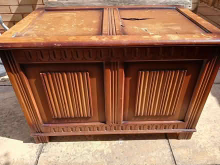 Photo of free Wooden Blanket or Toy Box (Baswich ST17) #1