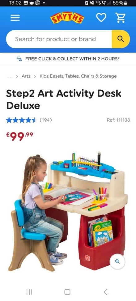 Photo of free Step 2 craft table (Derby DE24) #4