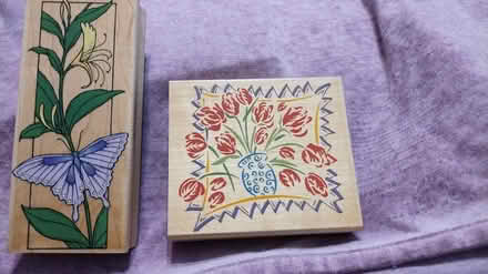 Photo of free 2 stamps without ink (Allen) #1