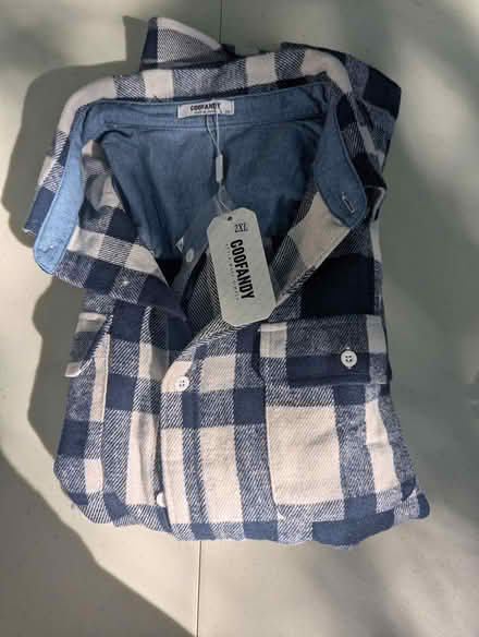 Photo of free xxl heavy flannel (Davis Square Somerville) #1