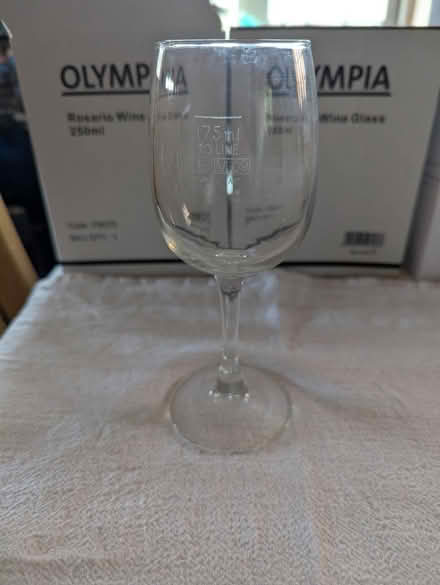 Photo of free Red wine glasses (West Hagbourne OX11) #1