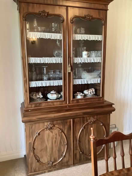 Photo of free Display Cabinet, Sideboard, Large Table (Pennington Green WN2) #1