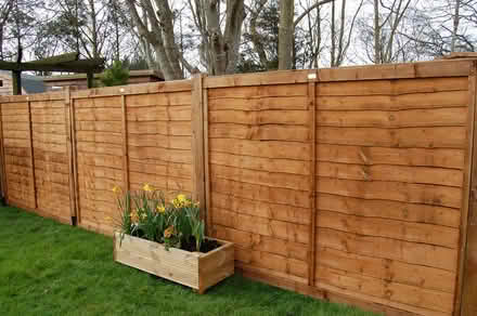 Photo of Used wooden fence panels x3 (Ewyas Harold HR2) #1
