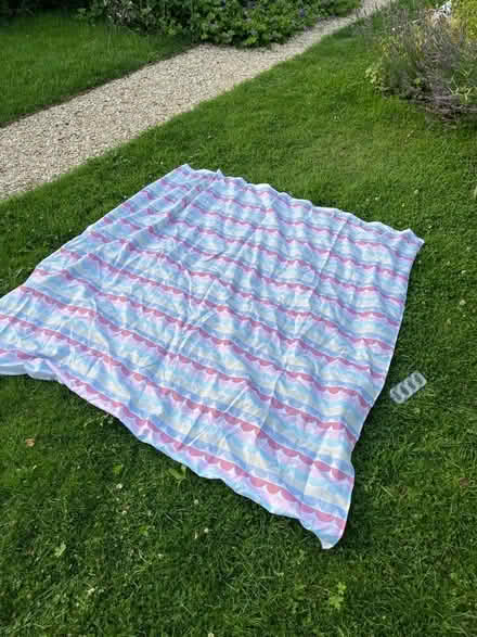 Photo of free Shower curtain and rings - unused (Upper Wolvercote OX2) #1