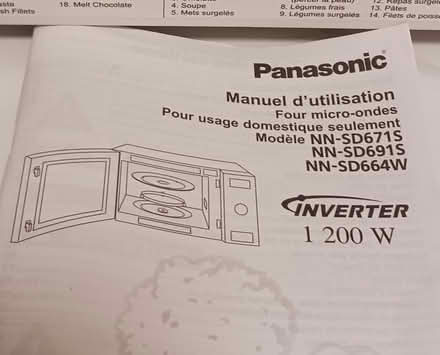 Photo of free Panasonic inverter microwave (Baseline/Greenbank) #3