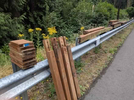 Photo of free Treated Wood from Demo'd Deck (Bothell near Canyon Park.) #2