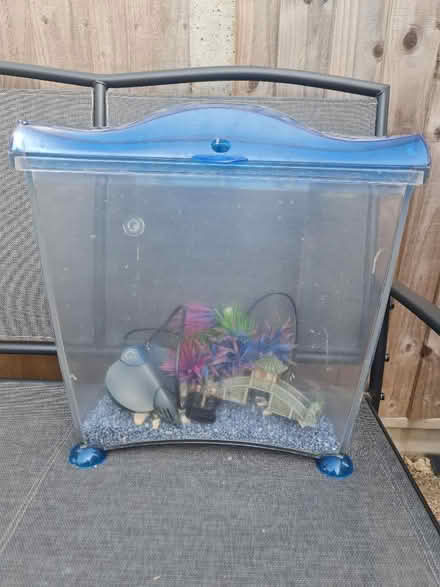 Photo of free Plastic fish tank (Warden Hill GL51) #1