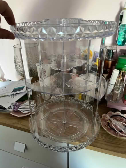 Photo of free Rotating makeup/ cosmetic storage (Coleridge Ward CB1) #3