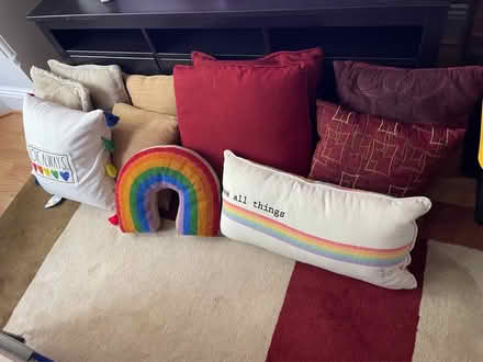 Photo of free Assorted throw cushions (Dupont/Logan) #1