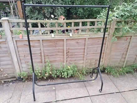 Photo of free Portable metal clothes rail (Donnington Bridge OX4) #1