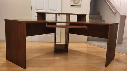 Photo of free Large Corner Computer Desk (Quemazon) #3