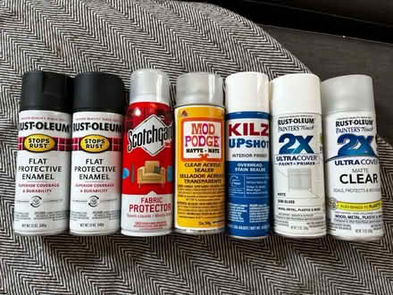 Photo of free Spray paint, Modpodge, scotchguard (Cambridgeport) #1
