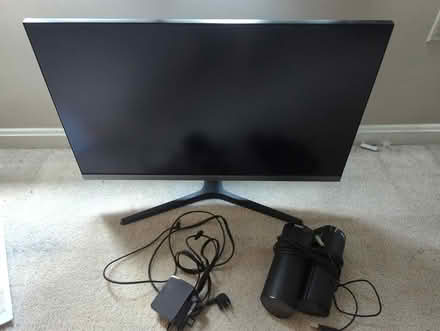 Photo of free Computer monitor and speakers (Kingstown) #1
