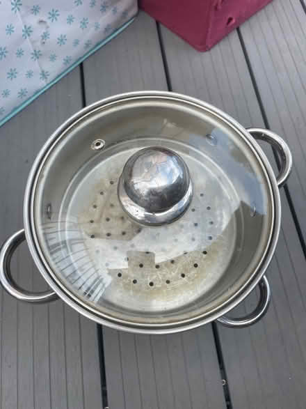 Photo of free 3 tier metal steamer with lid (SY11) #2