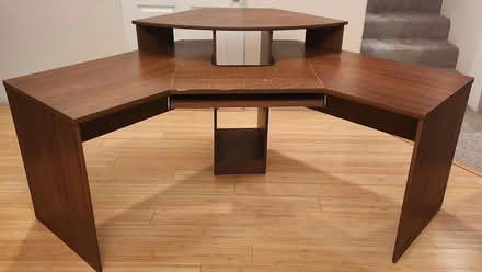 Photo of free Large Corner Computer Desk (Quemazon) #1