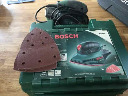 Photo of free Bosch mini sander (SY4 5NN) #1