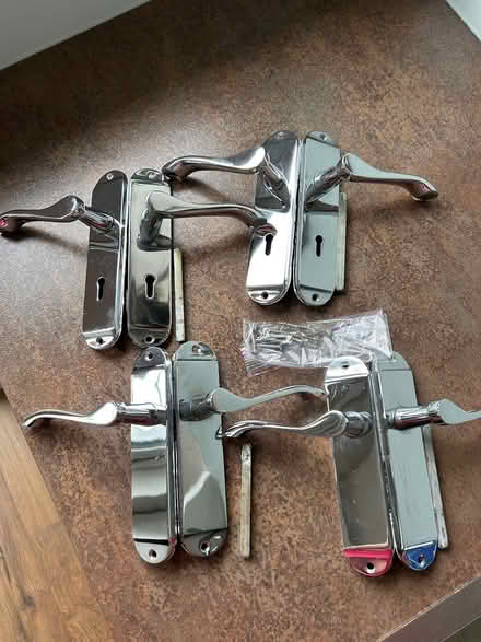 Photo of free Chrome door handles (Dublin 9) #1