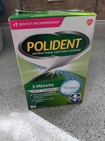 Photo of free Polident tablets (Colborne St.) #1