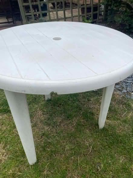 Photo of free Garden table (Grange Rd KT9) #3