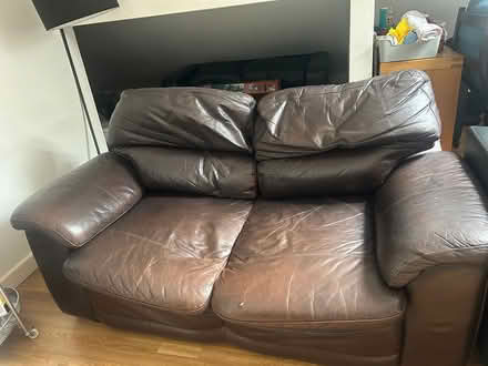 Photo of free 2 seater sofa (Ls12) #1