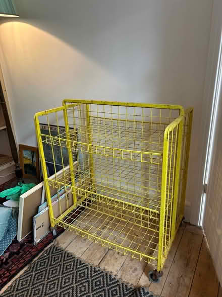 Photo of free Old library trolley, working wheels (Steyning BN44) #1