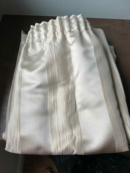 Photo of free Cream curtains (Dublin 9) #1