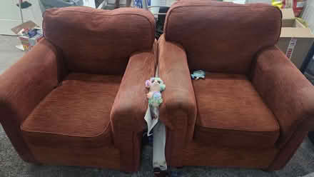 Photo of free Set of chairs (Laisterdyke BD4) #1