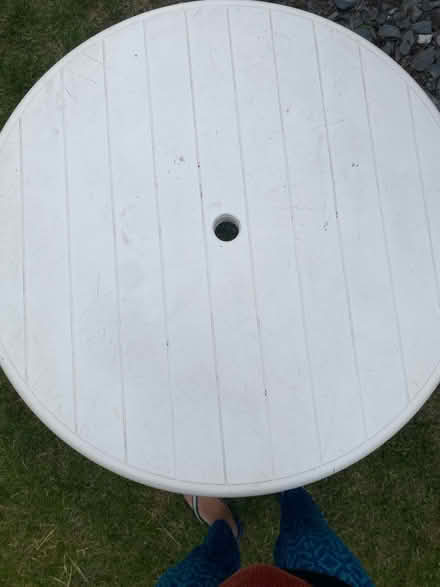 Photo of free Garden table (Grange Rd KT9) #2